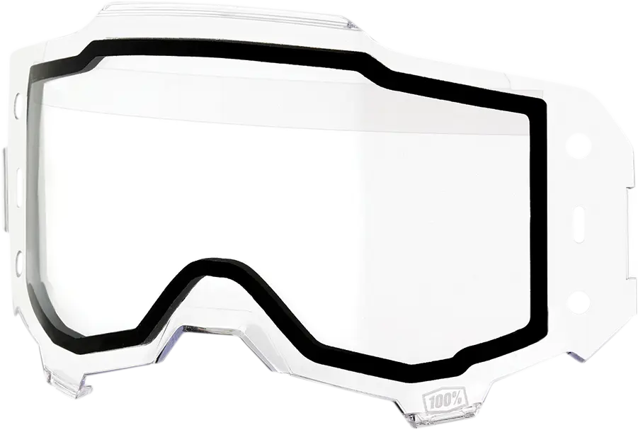 100% Armega Forecast Dual Pane Goggle Lens Clear