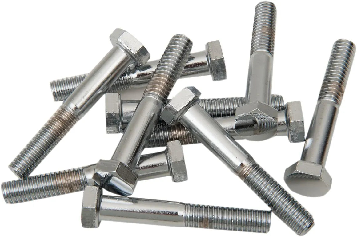 Drag Specialties 5/16"-18 x 2" Hex Head Bolt Chrome
