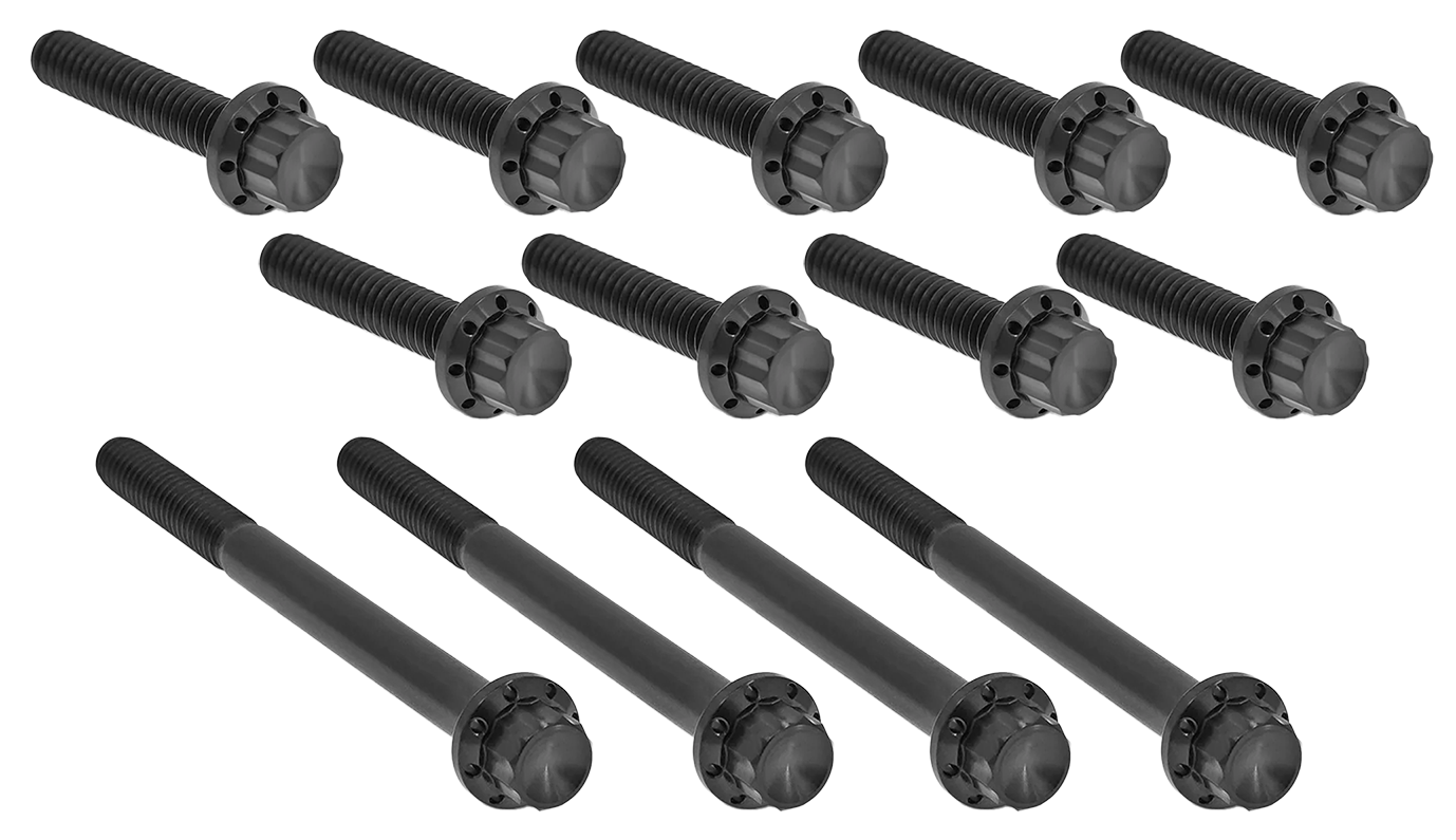 Arlen Ness Primary Cover Titanium 12-POINT Bolt Kits – Hardware