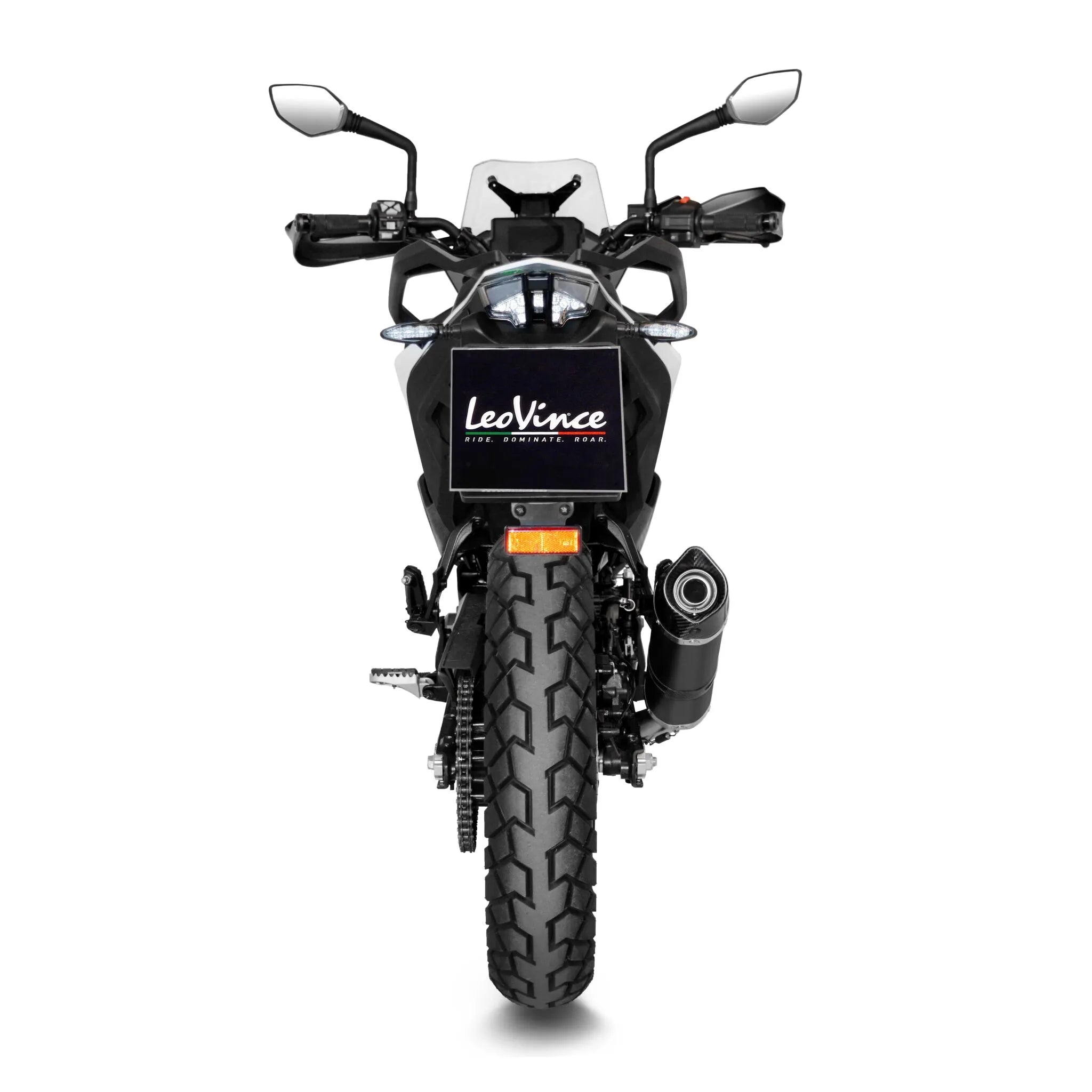 Leovince Lv One Evo Black Edition Tłumik Slip-on - Homologacja Drogowa ECE