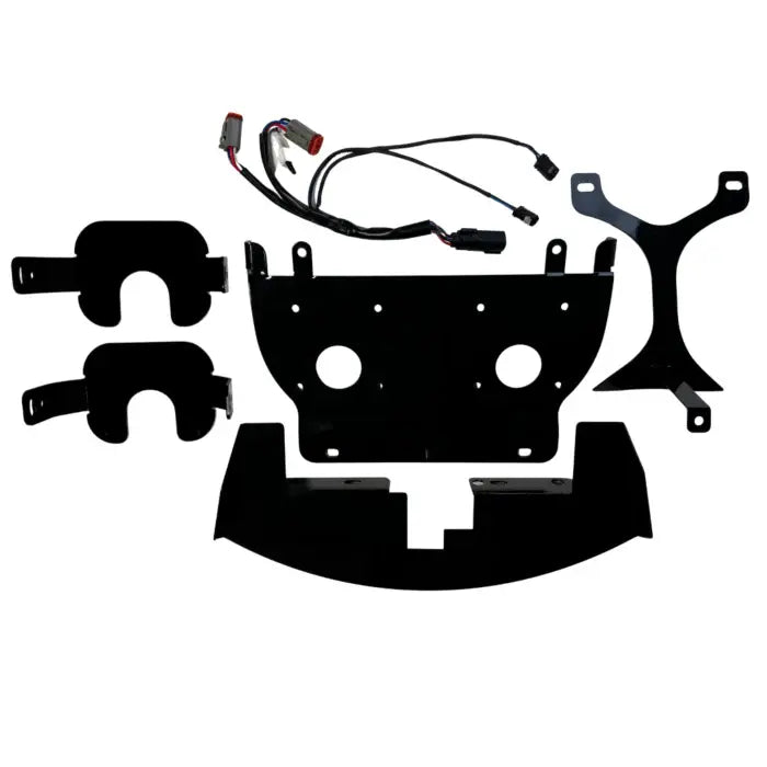 Custom Dynamics Shark Demon 2 Headlight Kit Gloss Black LED