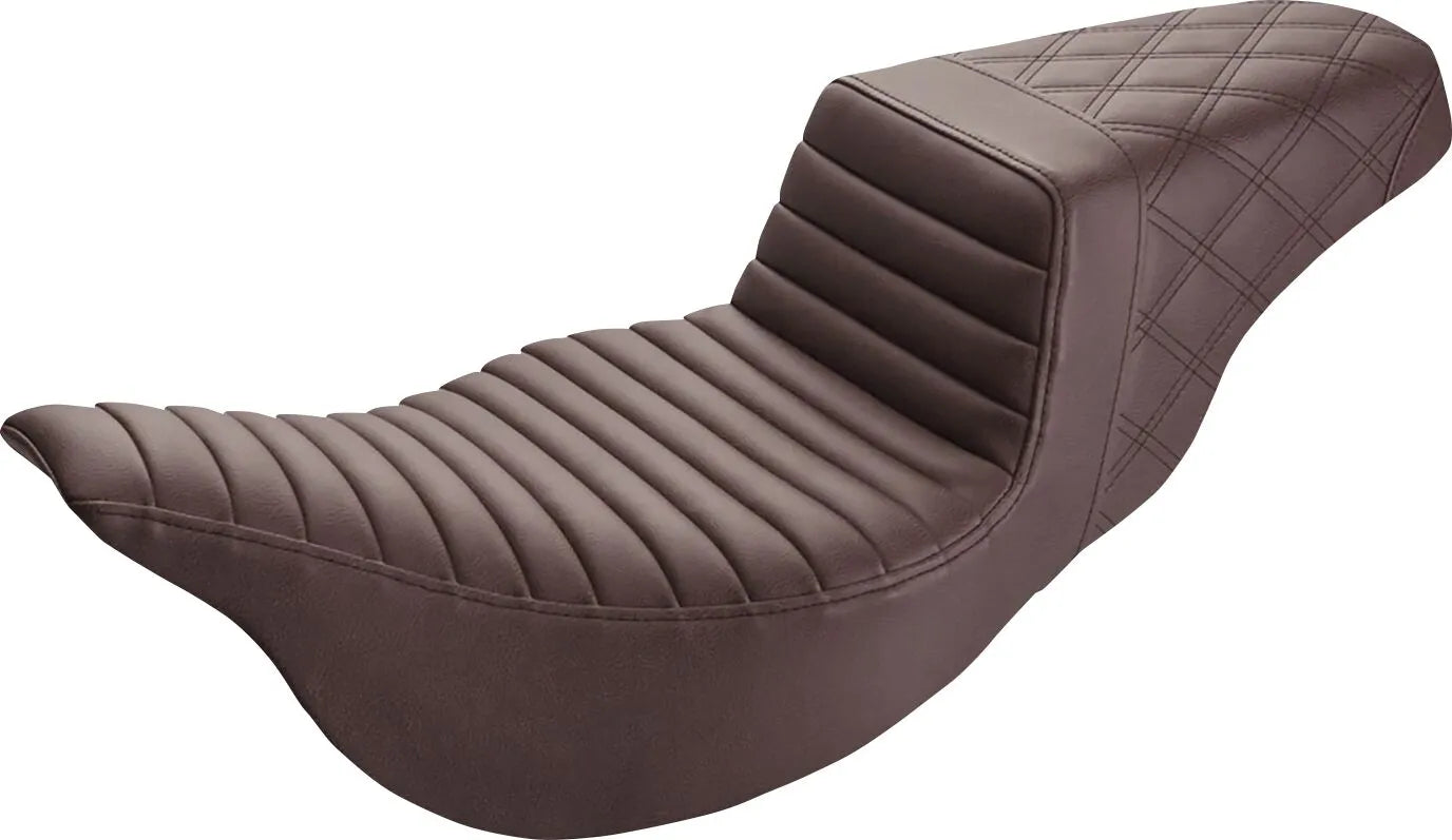Saddlemen Extended Reach Step-up Seat - For Harley Davidson