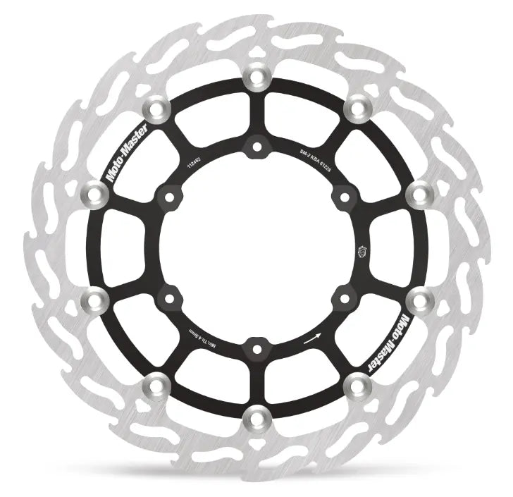 Moto-Master Flame Series Floating Front Left Brake Disc
