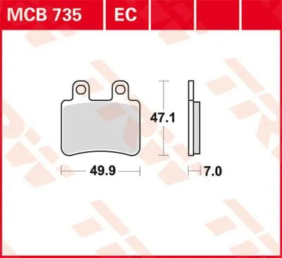 Trw All Round Spiekane Metaliczne Klocki Hamulcowe - Przód i Tył