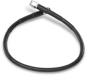 Uniwersalny czarny przewód hamulcowy Drag Specialties - 17"
