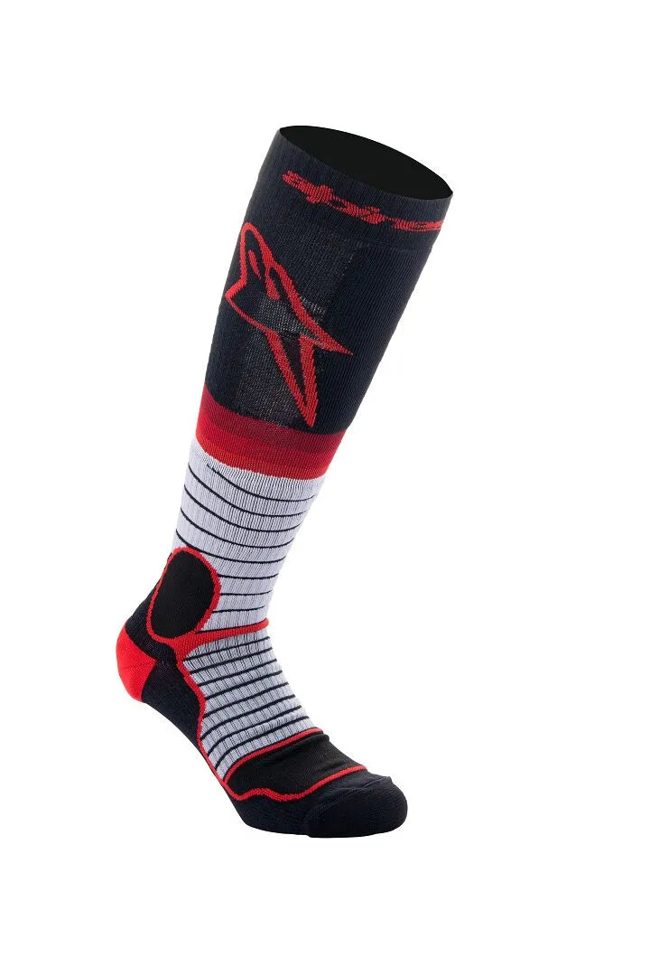 Alpinestars MX Pro Socks Black/Gray/Red
