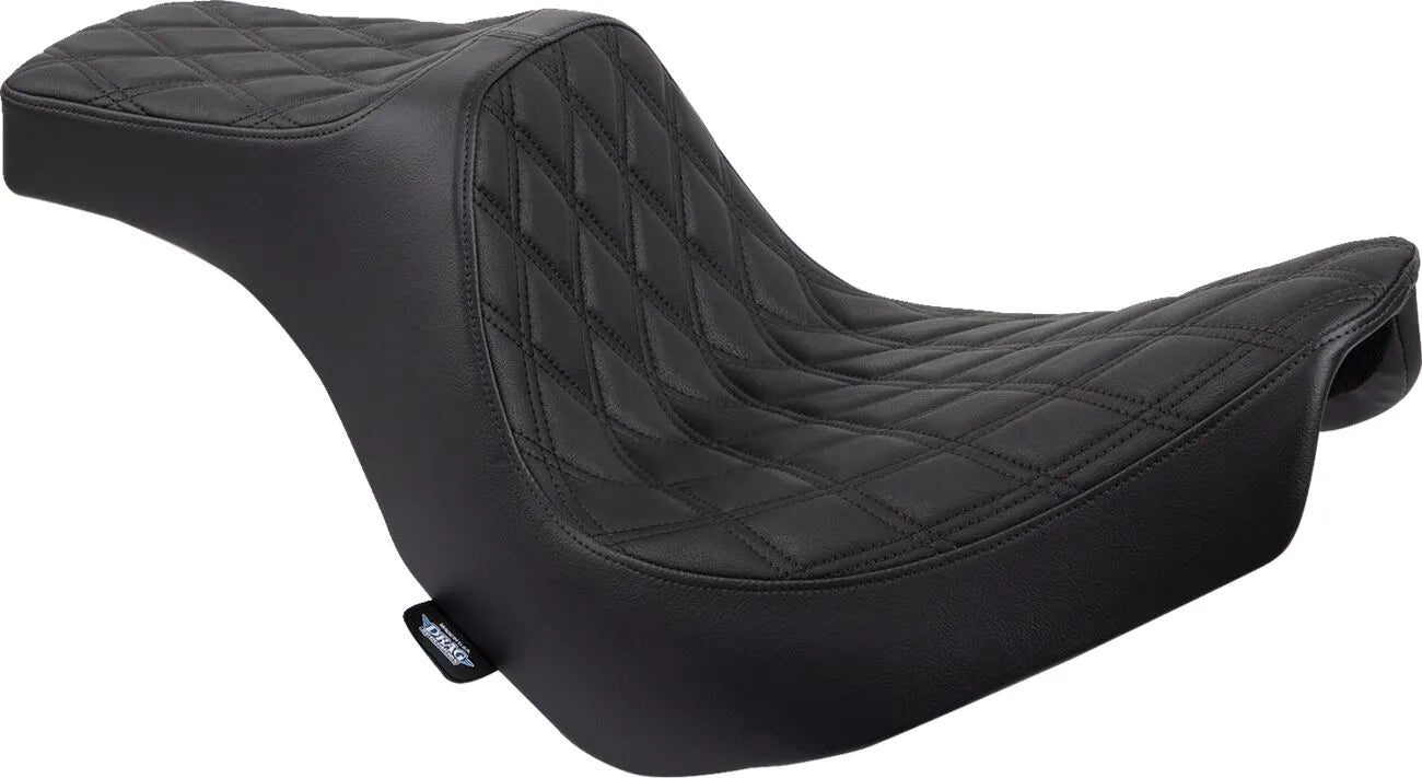 2-Up Drag Specialties Predator Iii Seat - For Harley Davidson