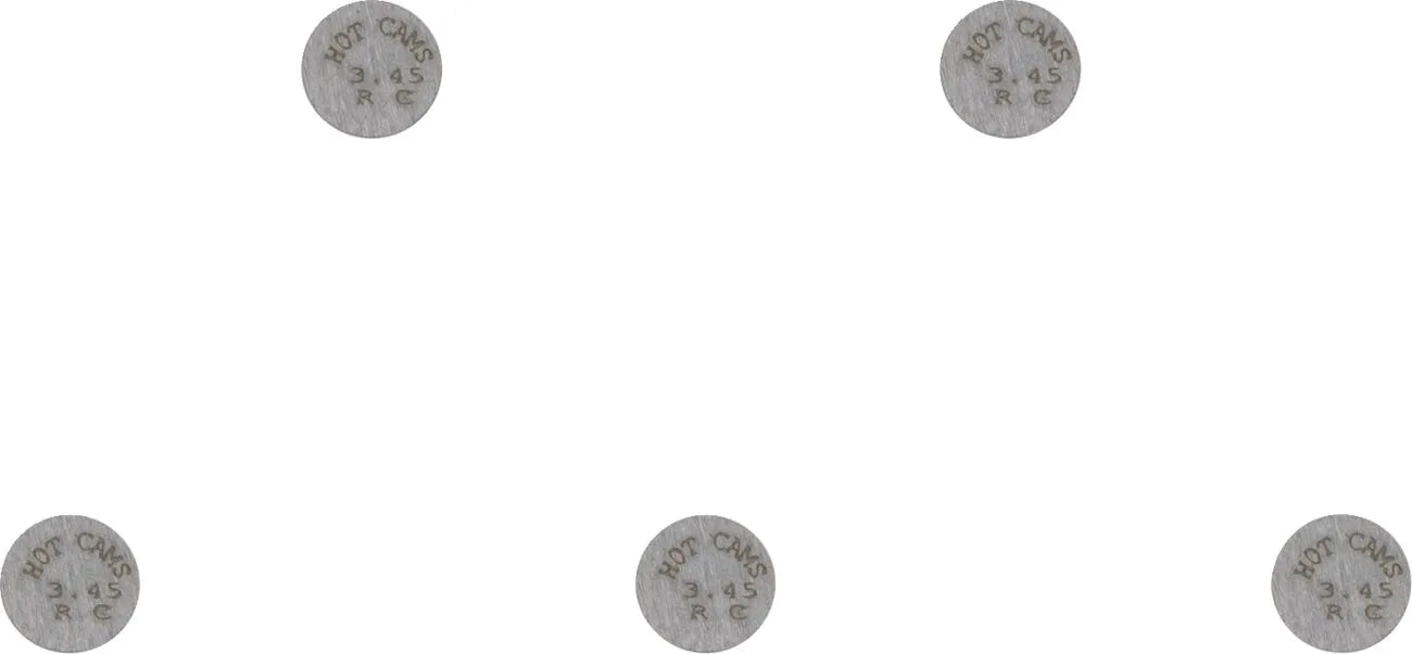 Hot Cams 7.48mm Valve Shims - 3.45mm Thickness