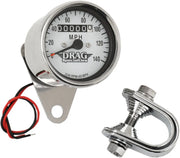 Drag Specialties Mini Speedometer 0-225 Kph