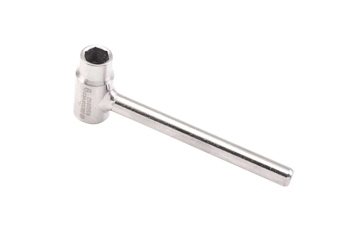 Bikeservice Tappet Adjustment Tool Set 6-Piece Chrome