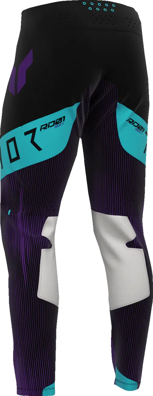 Thor Sportmode Vanish Pants Black/Purple