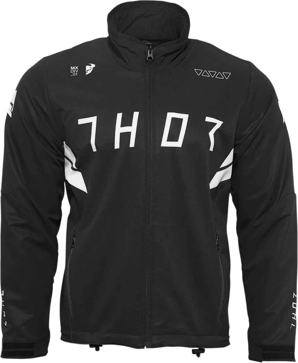 Thor Warmup Jacket Black/White