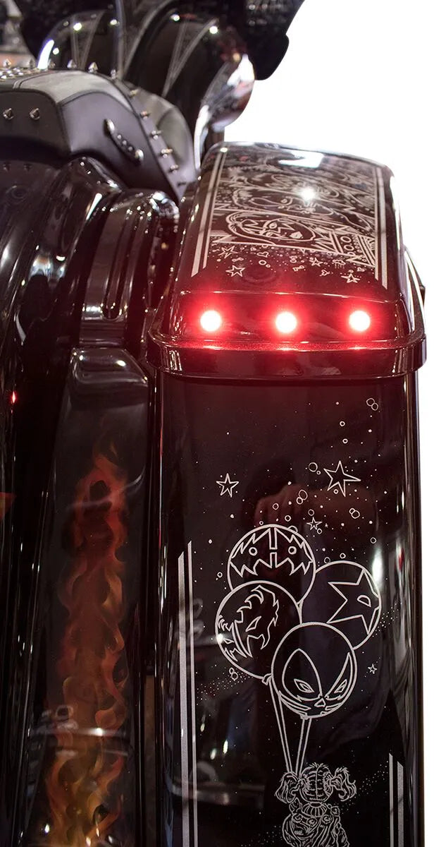 Paul Yaffe Lightning Boltz Red Leds