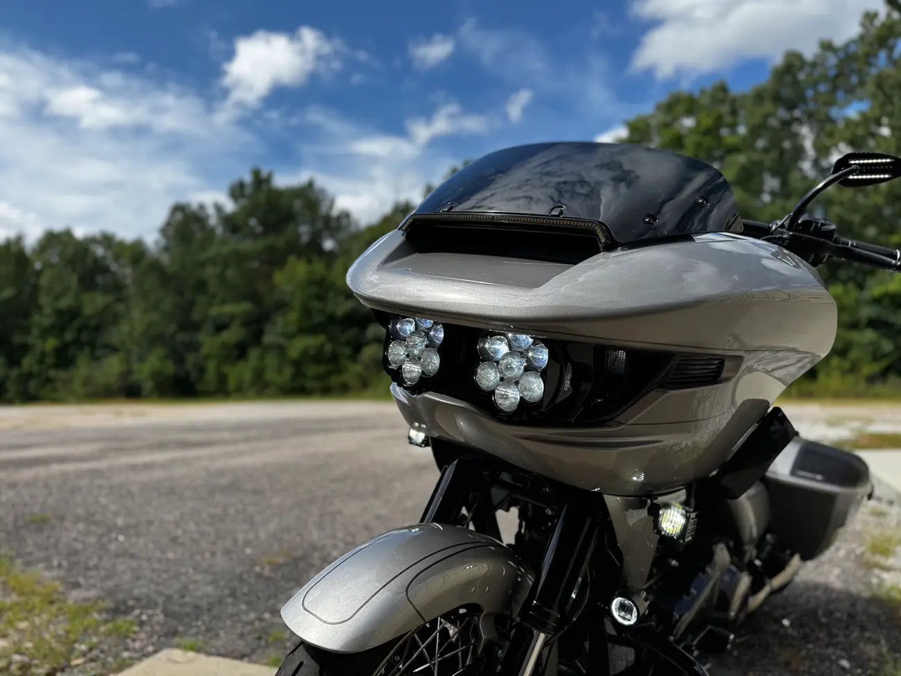 Custom Dynamics Shark Demon 2 Dual Led Headlight Kit