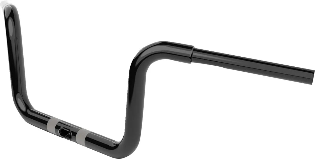 La Choppers Twin Ape Hanger - 1-1/4" - 8" Rise - Black - LA-7324-08B