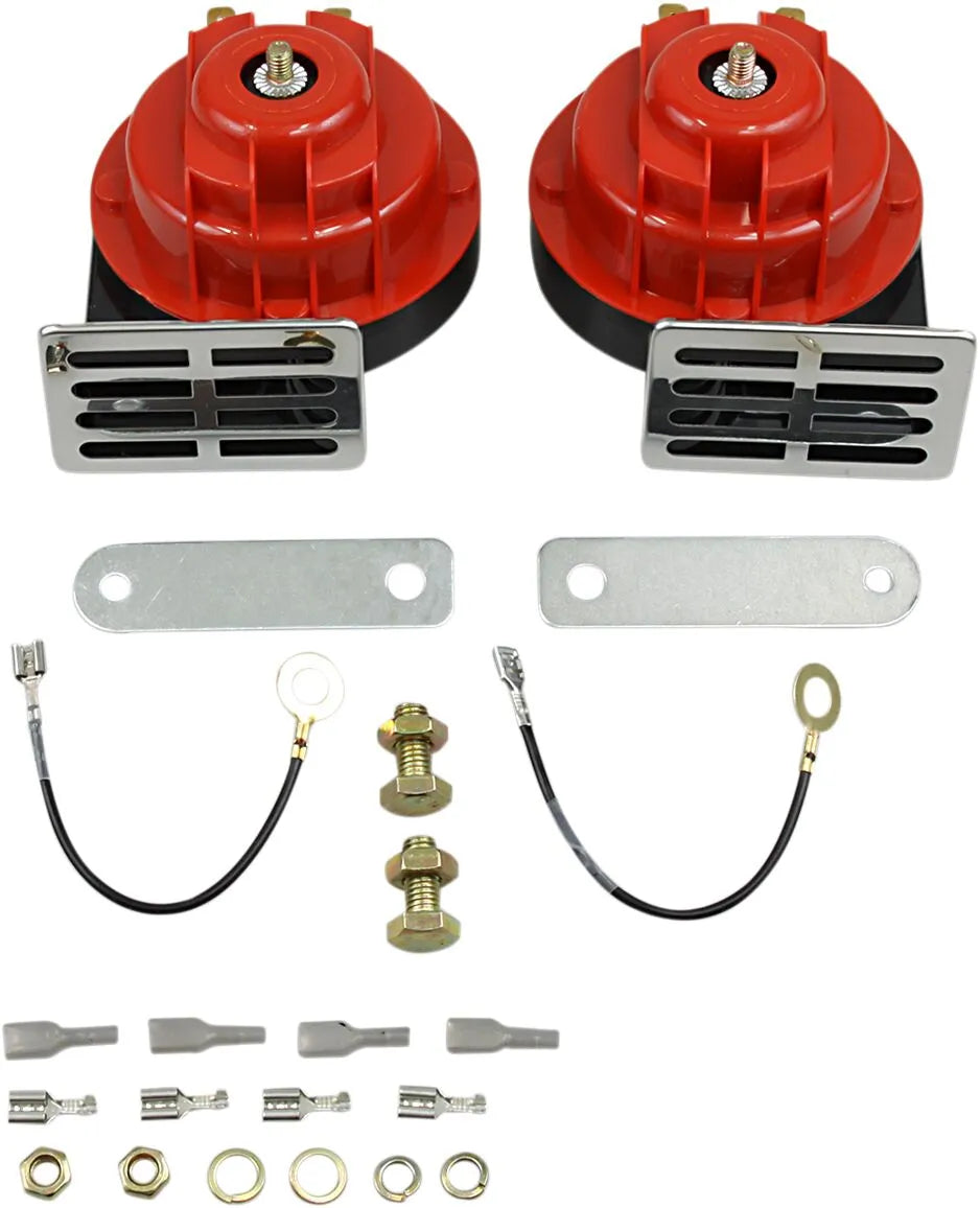 Moose Offroad Dual Horn Kit - Loud Electric Horn