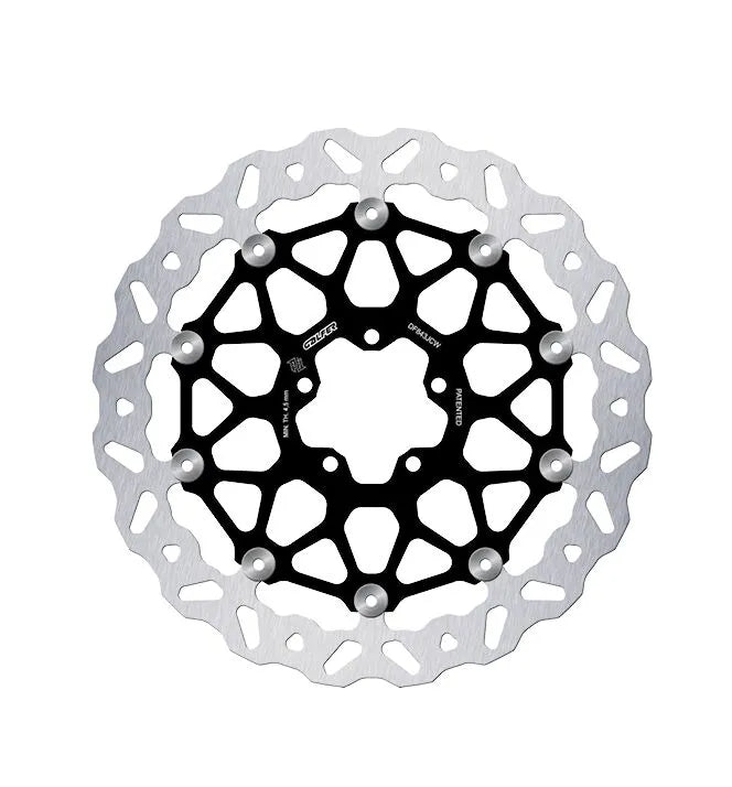 Galfer Floatech Wave Brake Rotor For Road Motorcycles - Front