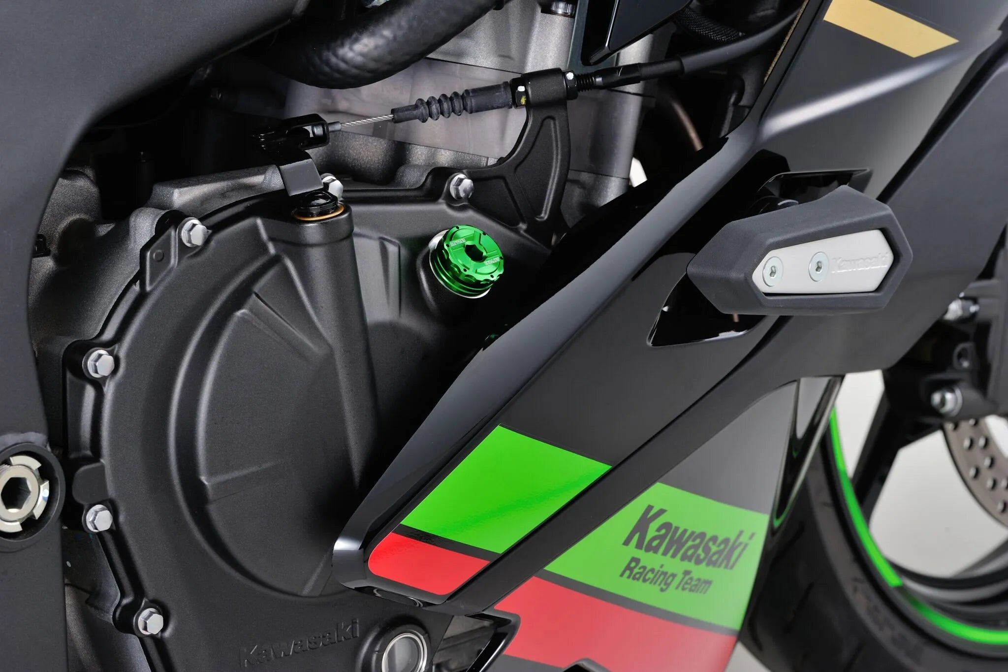 Daytona Cnc Oil Filler Cap - Green Anodized