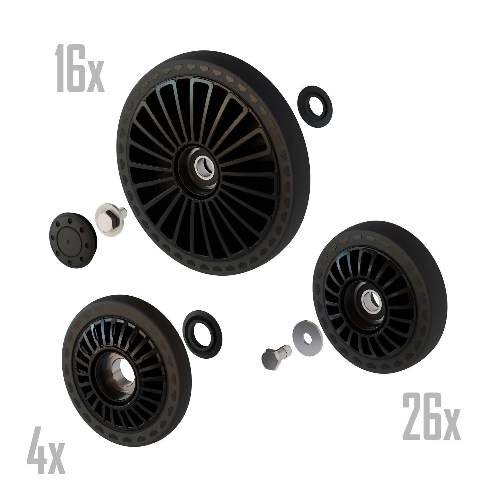 Camso X4S Wheel Kit for X4S Track Systems