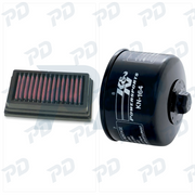 K & N Service Kit with Air Filter & Oil Filter for BMW R 1200 GS 2004-2013