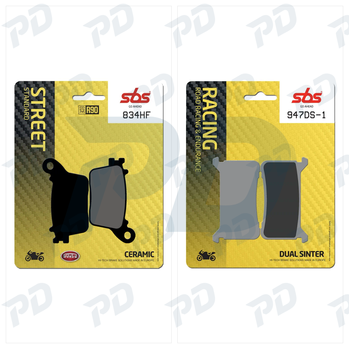 SBS Brake Pads Kit for Honda CBR 1000 RR 2017-2021