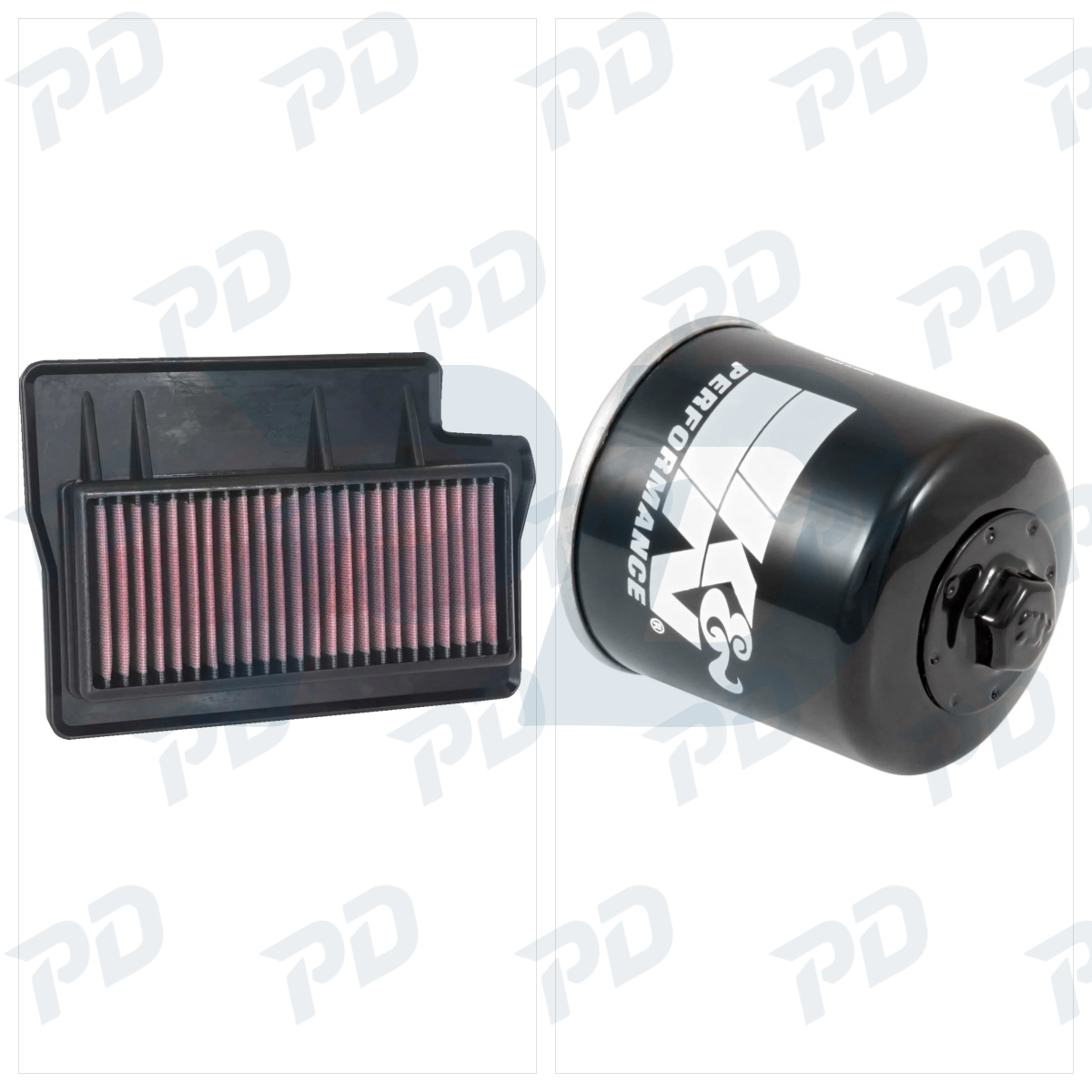 K & N Service Kit with Air Filter & Oil Filter for Yamaha MT-09 2021-2024