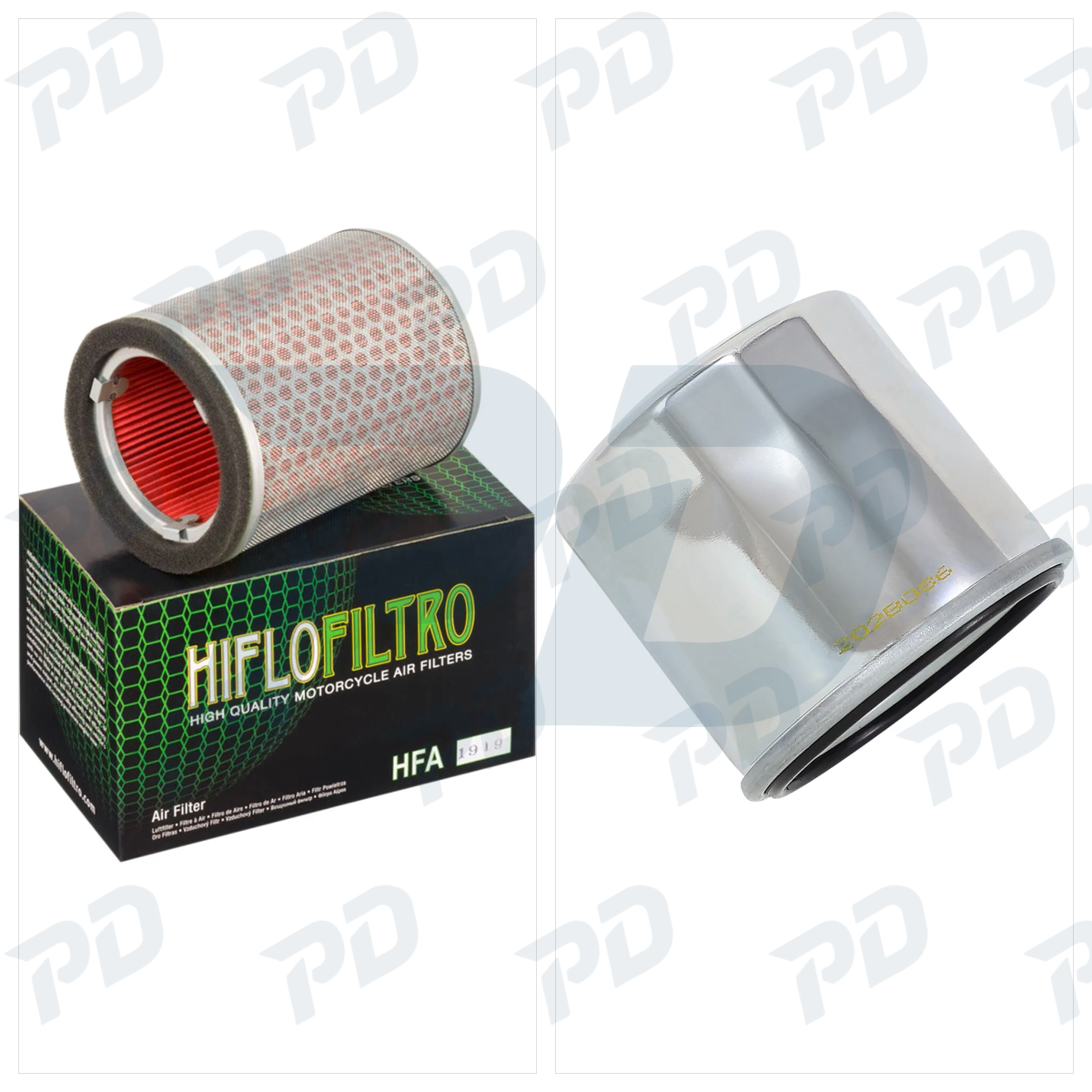 HIFLOFILTRO Service Kit with Air Filter & Oil Filter for Honda CBR 1000 RR 2004-2007