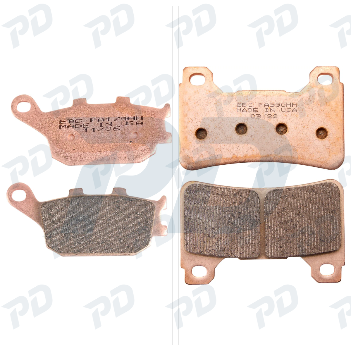 EBC Sintered Brake Pads Kit for Honda CBR 1000 RR 2004-2016