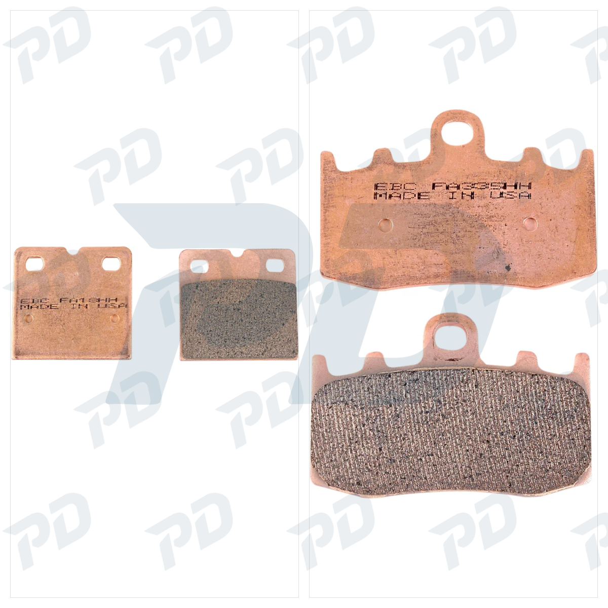 EBC Sintered Brake Pads Kit for BMW K 1200 2001-2004