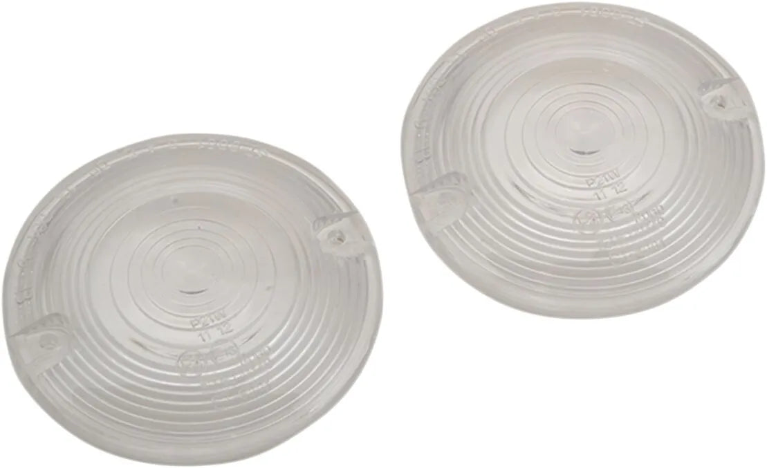 Drag Specialties Clear Turn Signal Lenses