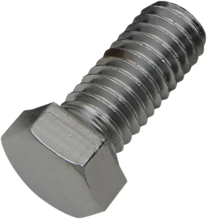 Drag Specialties Hex-Head Bolts 7/16-14 x 1" Chrome