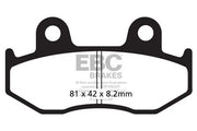 Ebc Sfa-hh Series Spiekane Klocki Hamulcowe Do Skuterów - Tył