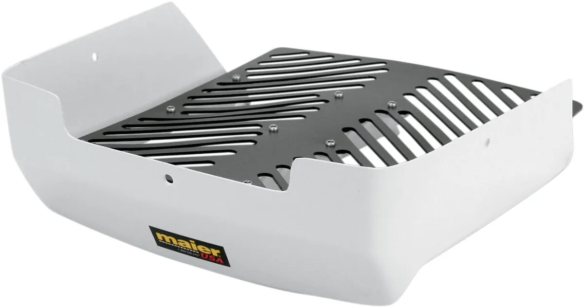 Maier Banshee Radiator Cover White for Yamaha YFZ 350 1987-2006