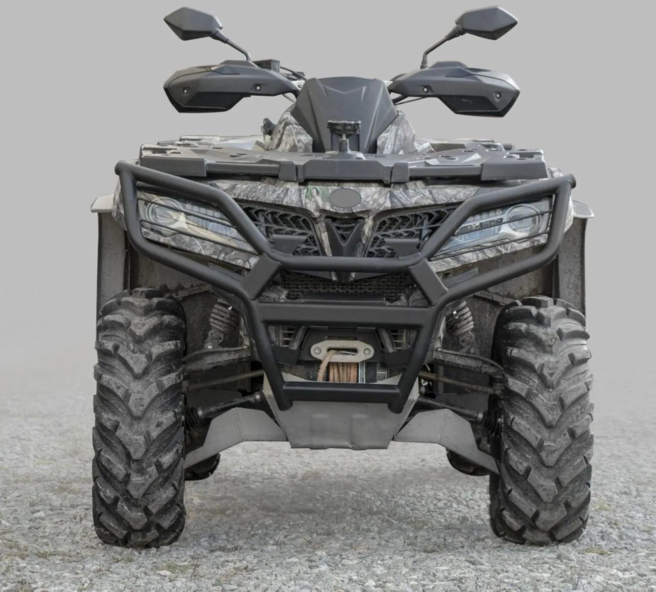 Moose Offroad Front Bumper - Tubular Steel Construction