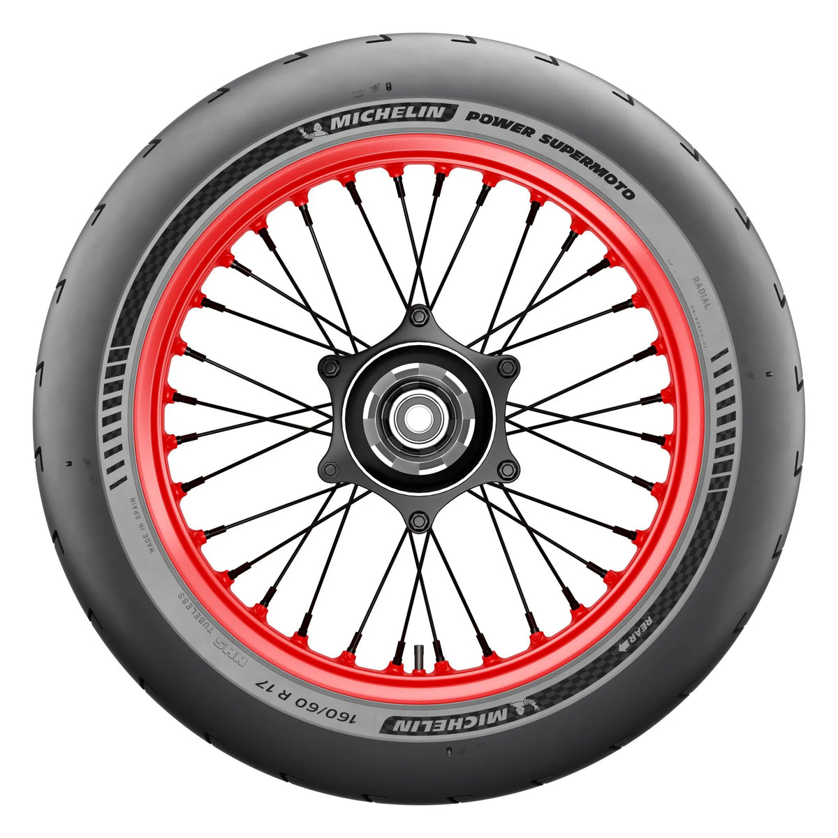 Michelin Power Supermoto Rear Tire - 160/60 R17 - TL - Soft - NHS