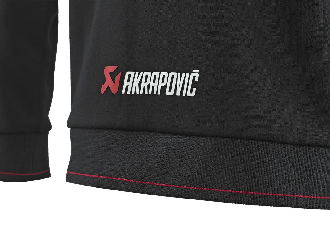 Akrapovic Women's Corpo Full-Zip Hoody Black
