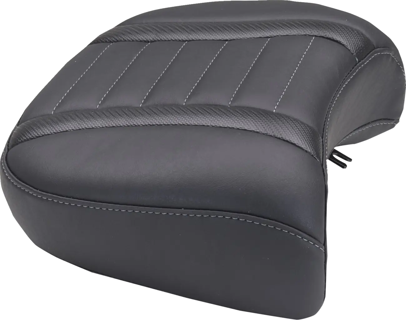 Mustang Wide Deluxe Touring Passenger Seat - For Harley Davidson