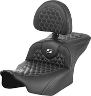 Saddlemen Honeycomb Roadsofa Seat - For Harley Davidson