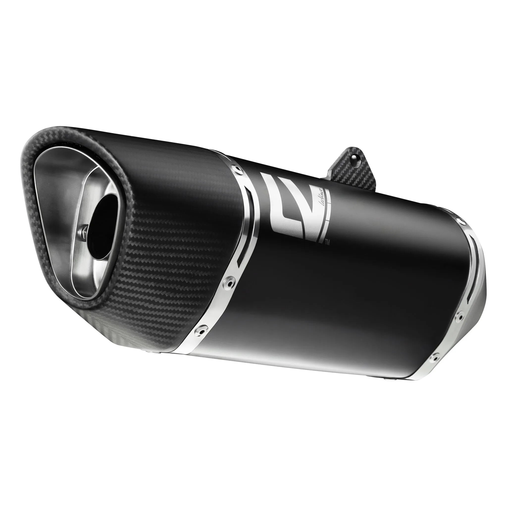 Leovince Lv-14r Black Edition Tłumik Slip-on - Homologacja drogowa ECE