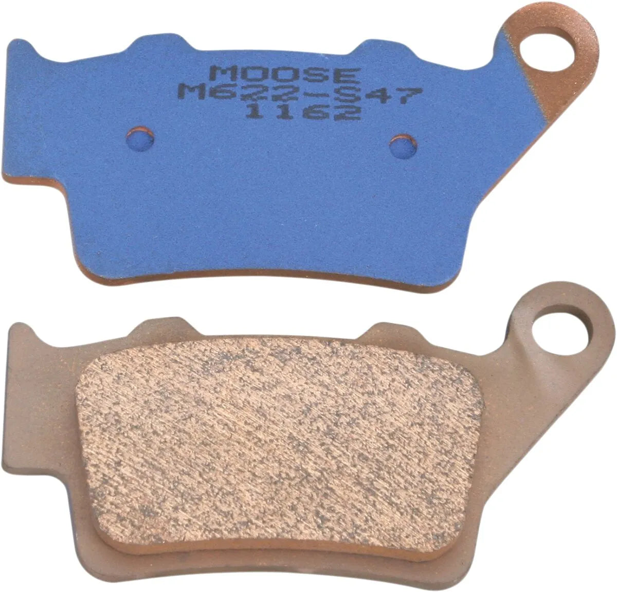 Klocki hamulcowe Moose Offroad Xcr - Spiekana mieszanka metalowa - Tył