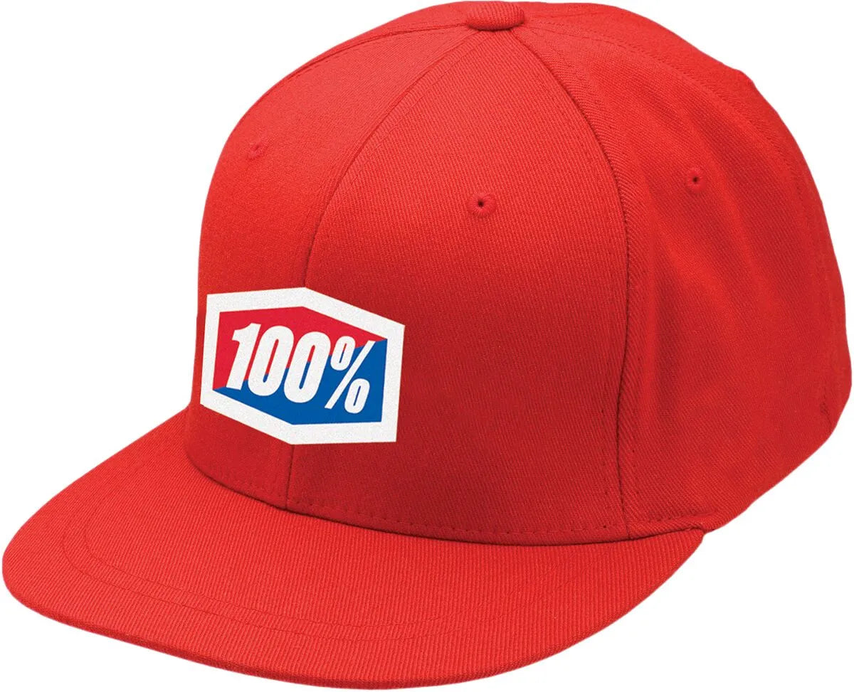 100% Essential Flexfit Flat Bill Hat