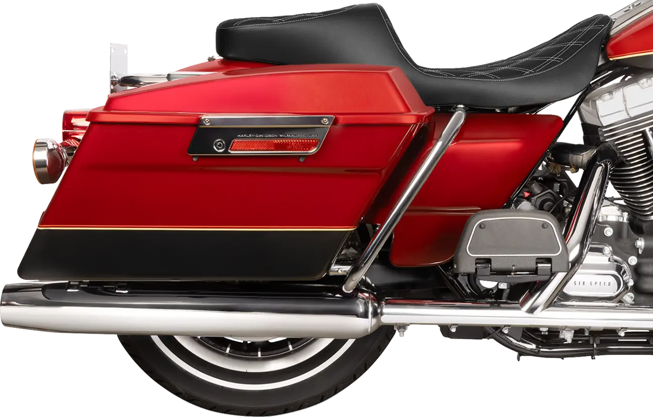 Drag Specialties Performance Predator 2-up Seat - For Harley Davidson