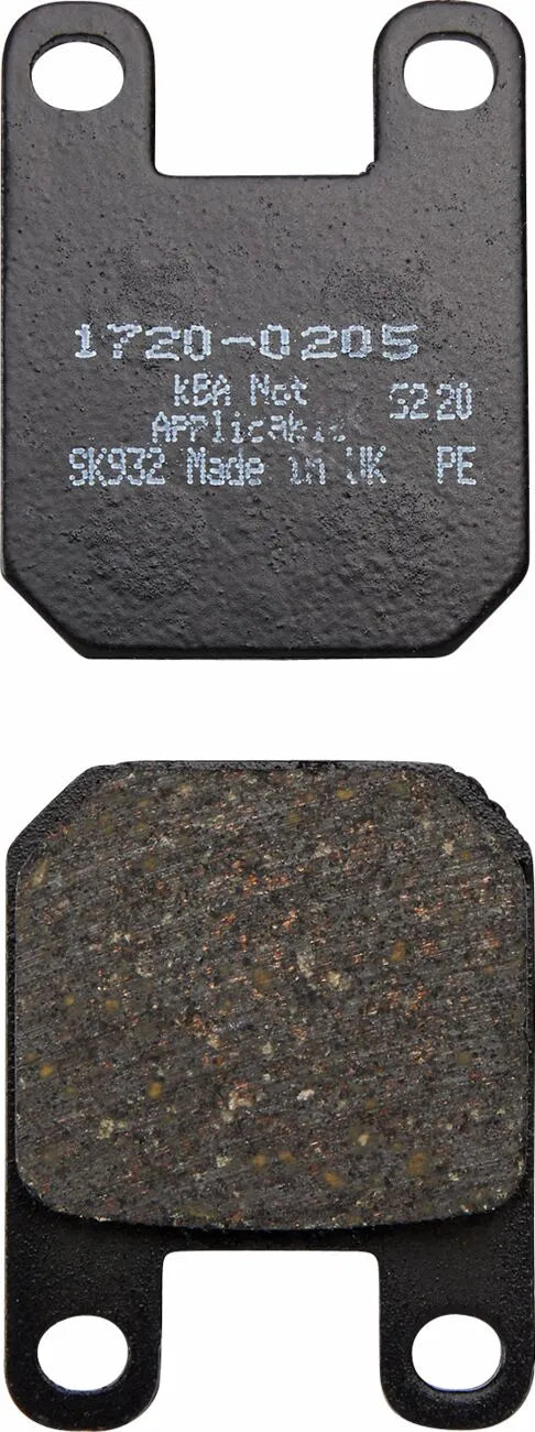 Organiczne klocki hamulcowe Drag Specialties Do Modeli Z Lat 70.