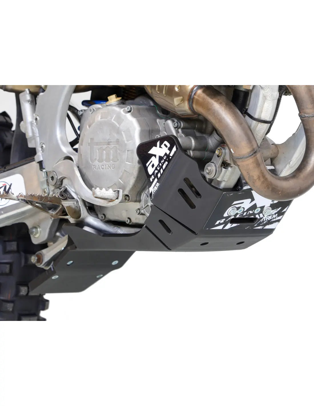 Axp Racing Xtrem Skid Plate Black 8mm for TM Racing