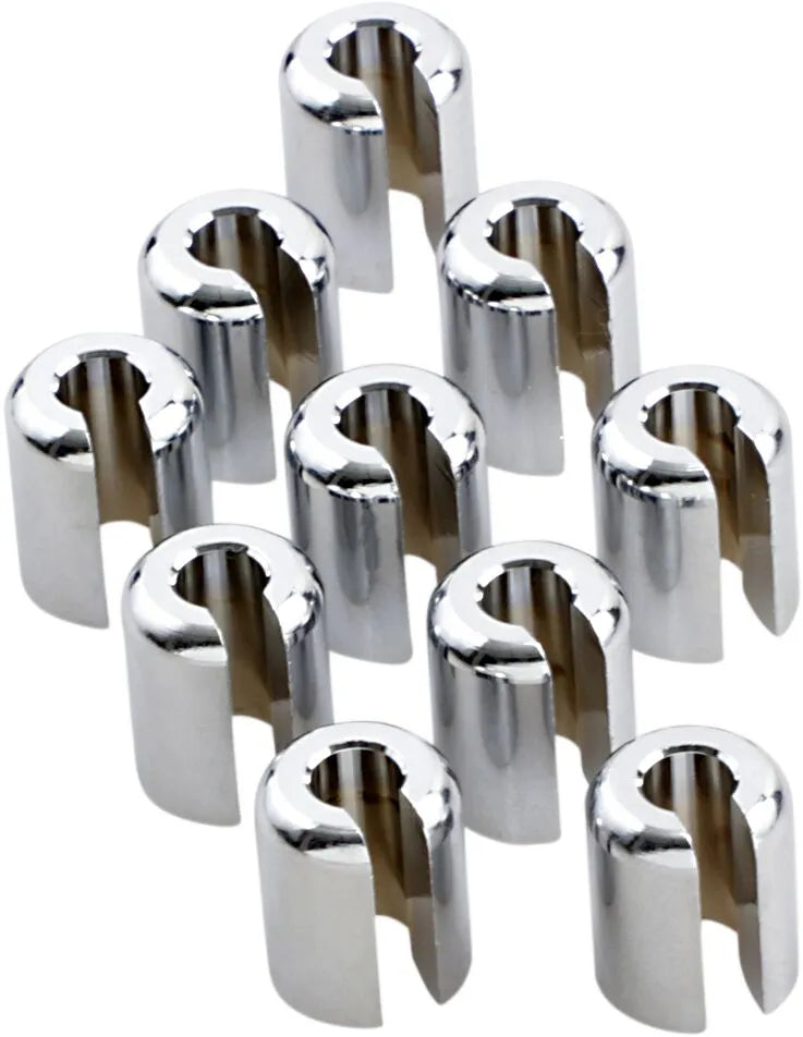 K&L SUPPLY Chrome/Zinc Spoke Wheel Weights for Motorcycles