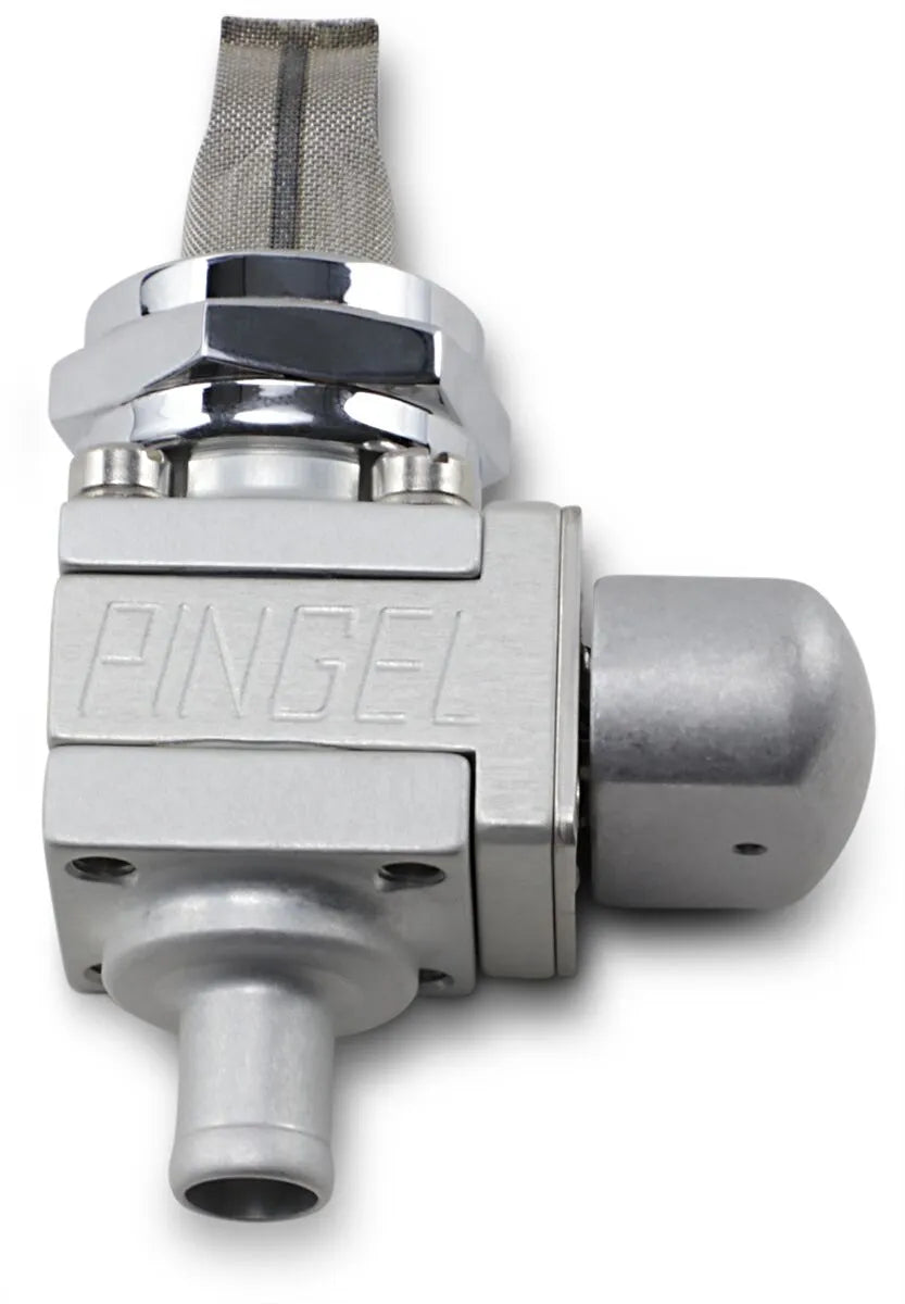 Pingel the Guzzler Fuel Valve 22mm Anodized Aluminum 5/16" Hose