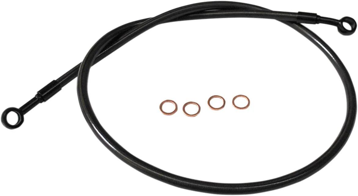 La Choppers Scout Stainless Braided Cable/Brake Line Kit 12"-14"