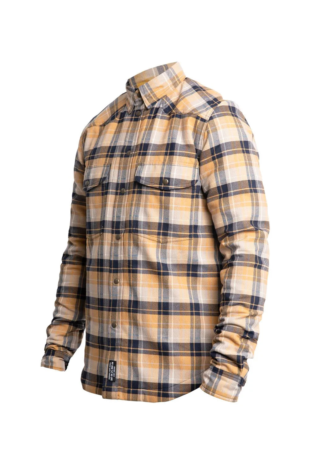 John Doe Motoshirt Jacket Foreet Sport - Black/White/Yellow