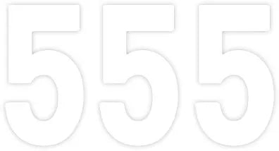 Factory Effex Pro Numbers White Plate Graphic