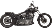 Bassani Xhaust Radial Sweepers: Czarny Stalowy Układ Wydechowy dla Motocyklistów